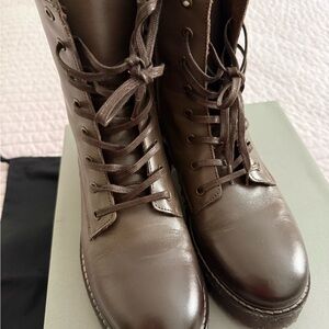 Thursday Boot Company Dark Brown Combat Boots